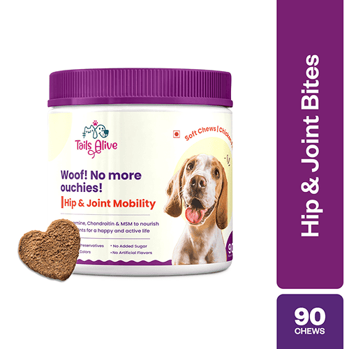 TailsAlive Hip & Joint Chicken Flavor Soft Chews Supplements for Dogs