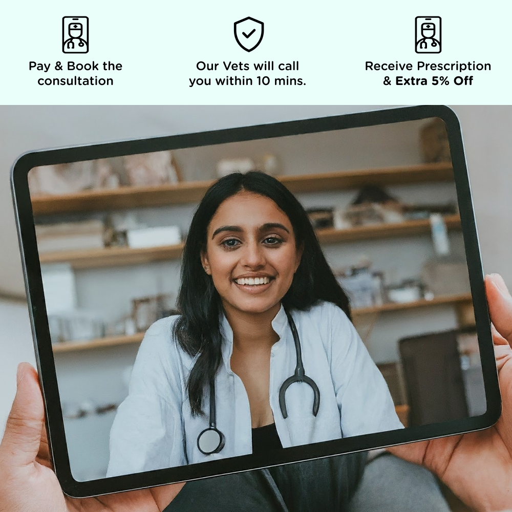 Free Unlimited Vet Consultation (10 AM to 7 PM)