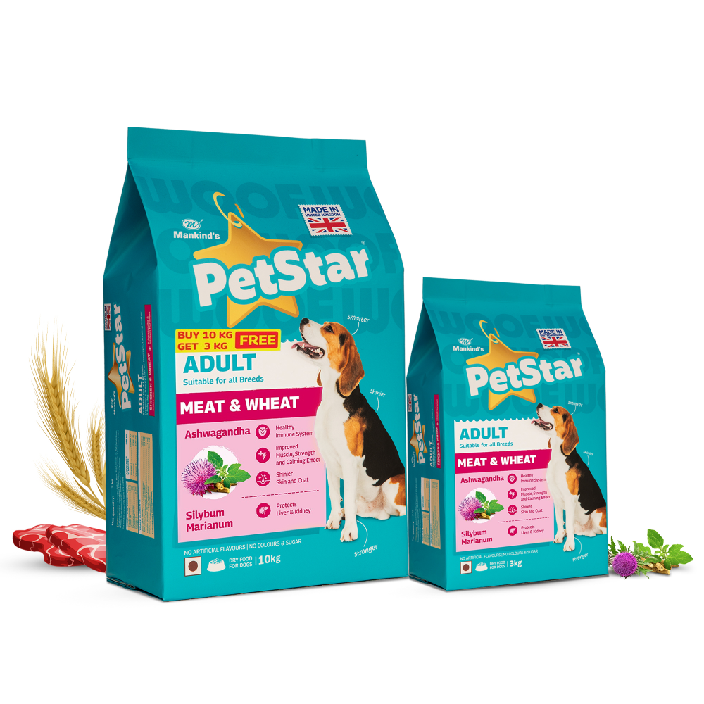 Mankind Petstar Meat and Wheat Adult Dog Dry Food
