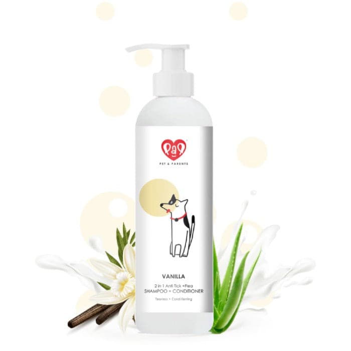 Pet And Parents 2 in 1 Anti Tick Tearless Vanilla Shampoo & Conditioner for Pets (Sample)
