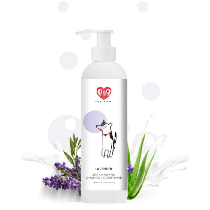Pet And Parents 2 in 1 Anti Tick Tearless Lavender Shampoo & Conditioner for Pets (Sample)