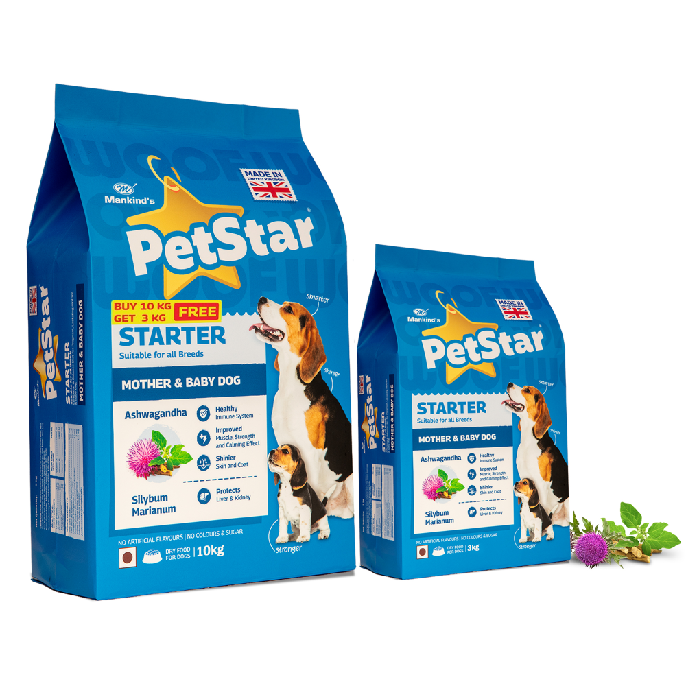 Mankind Petstar Starter Mother & Baby Dog Dry Food