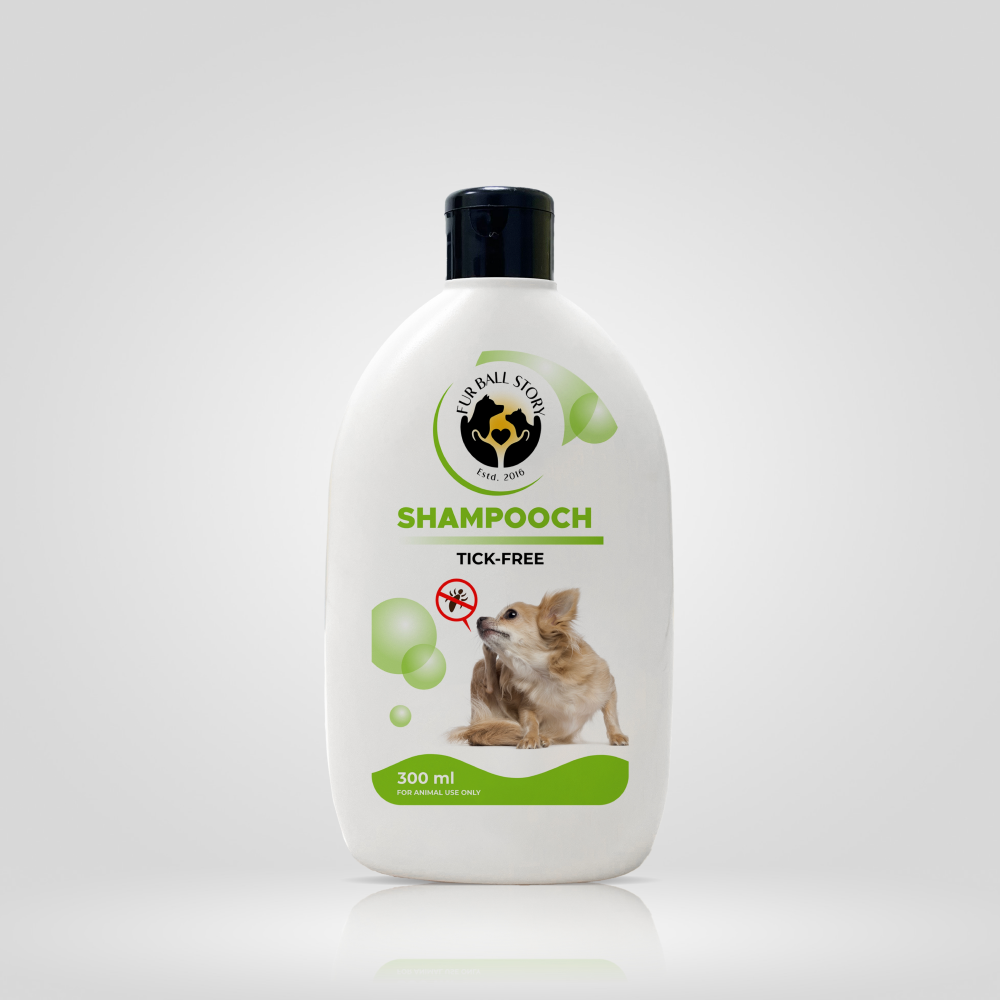 FurBall Story Shampooch Tick Free Shampoo for Dogs