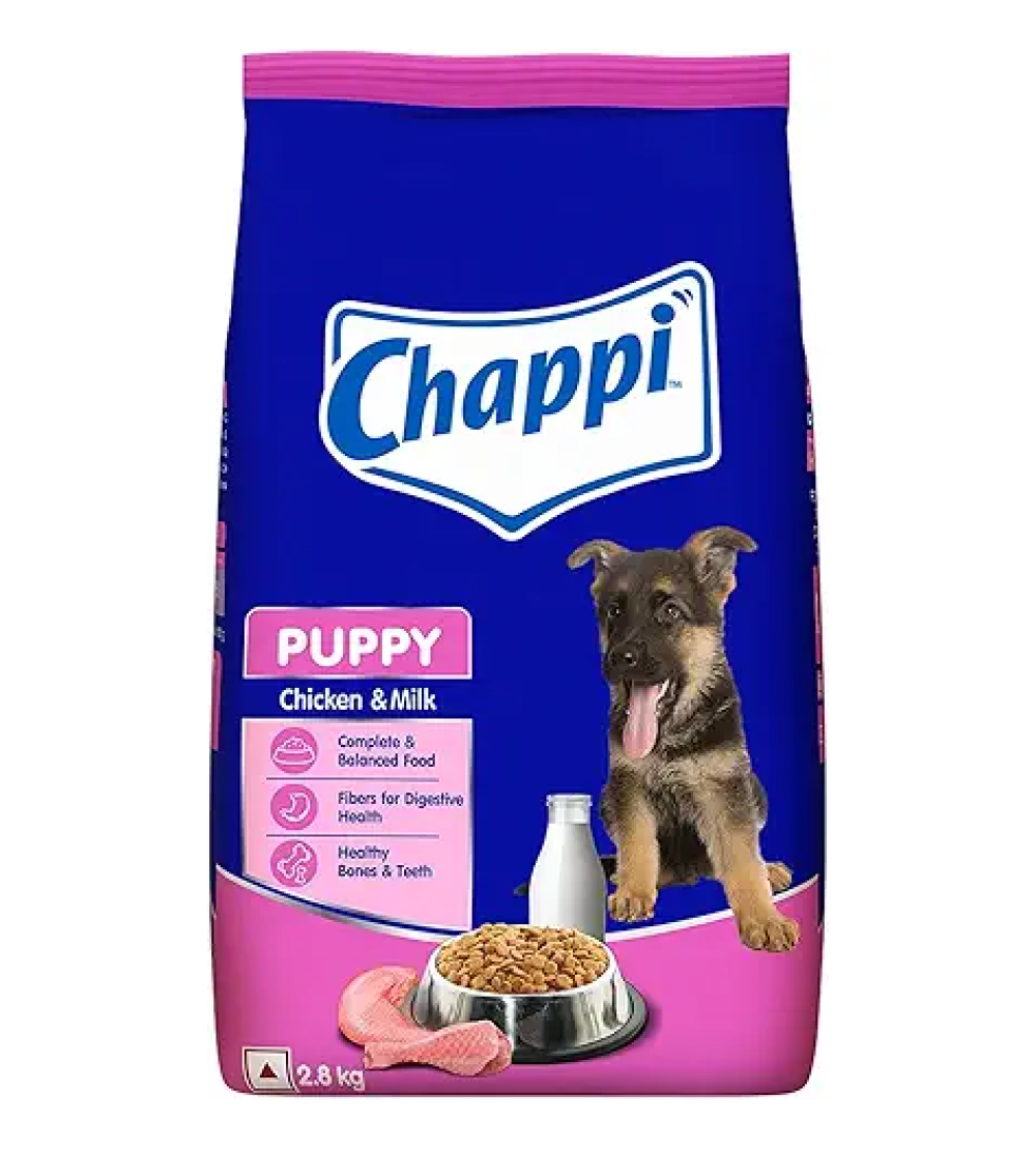 Chappi Chicken & Milk Dry Puppy Food (Limited Shelf Life)