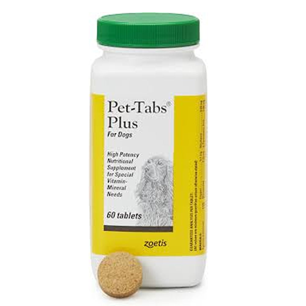 Zoetis Pet Tab Plus Tablets for Dogs