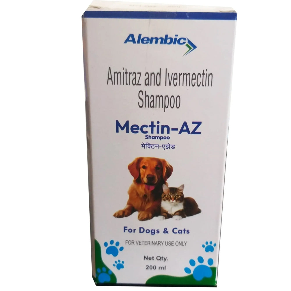 Alembic Mectin Az Shampoo For Dogs And Cats
