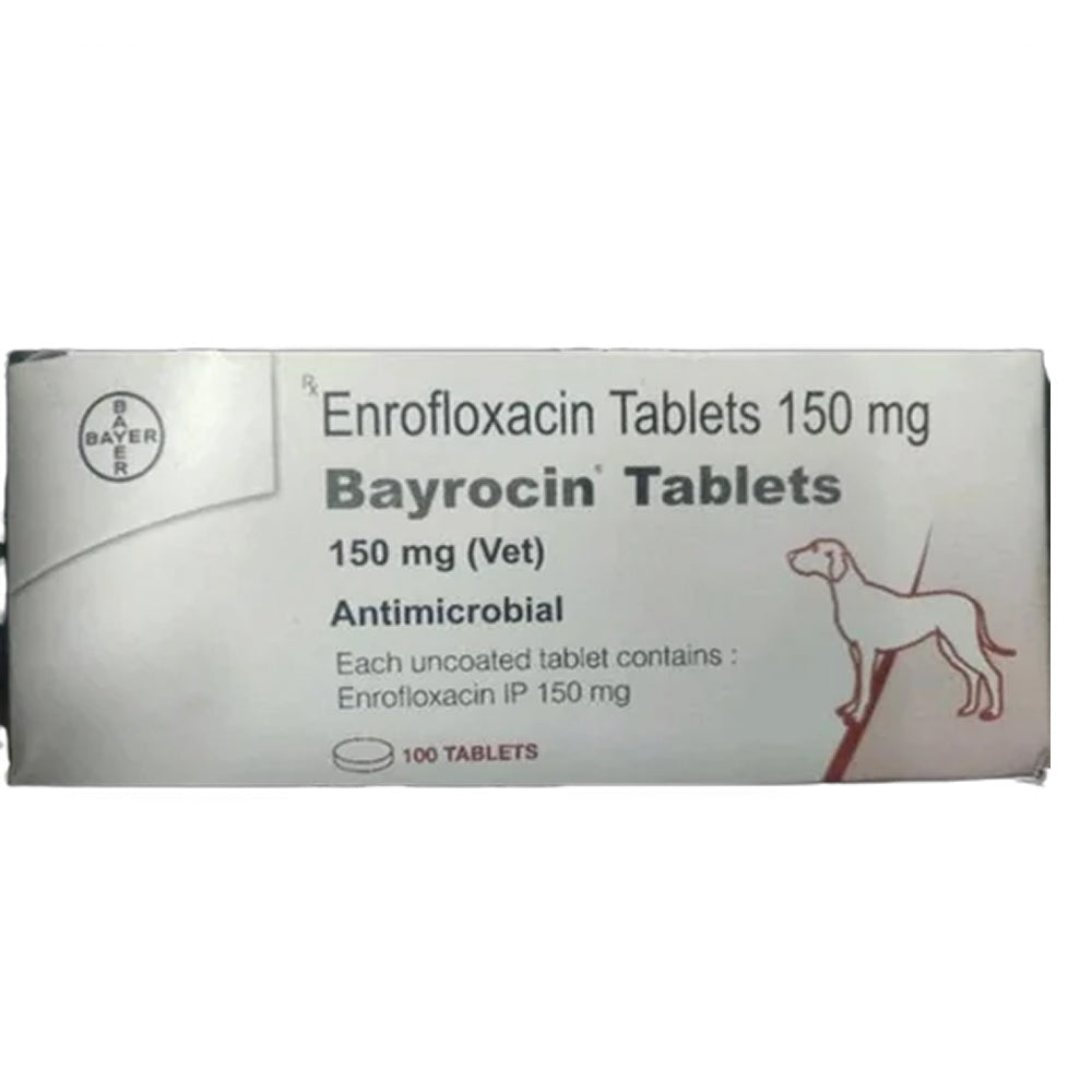 Elanco Bayrocin Tablets 150mg For Dogs