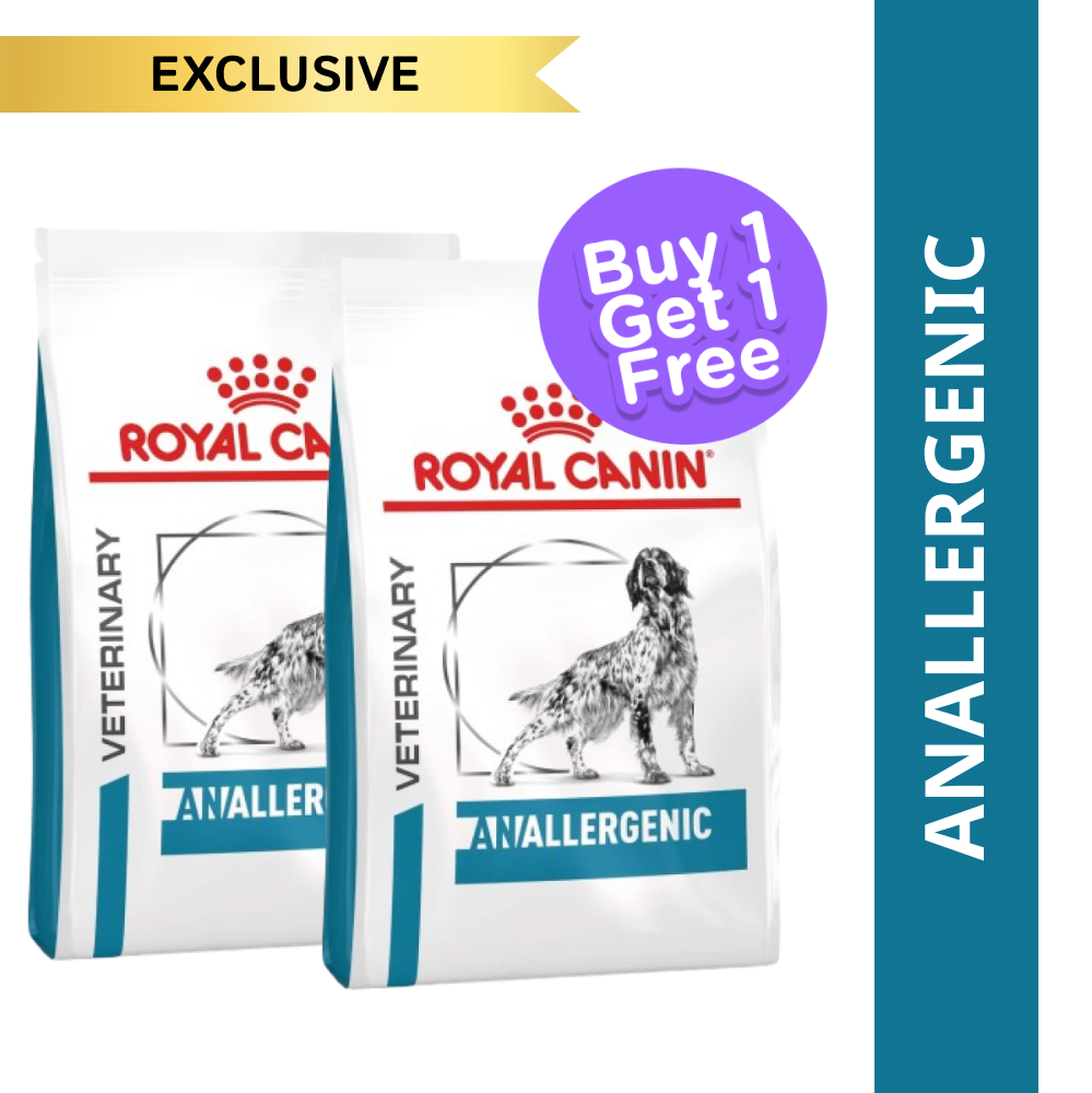 Royal Canin Veterinary Diet Anallergenic Dog Dry Food (Buy 1 Get 1) (Limited Shelf Life)