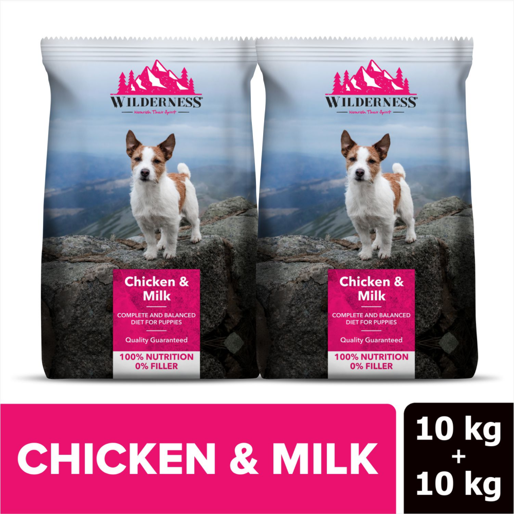 Wilderness Chicken and Milk Puppy Dry Food