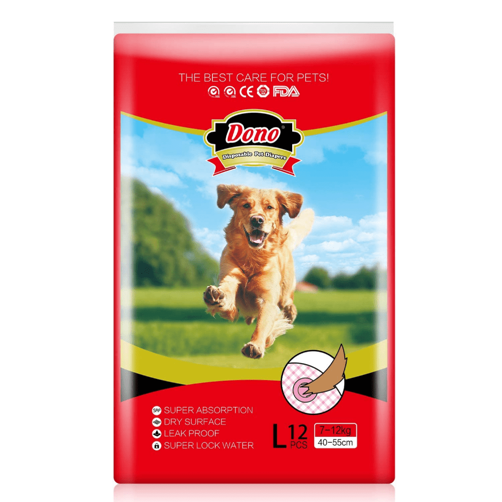 Dono Disposable Diaper for Female Pets (12pcs)