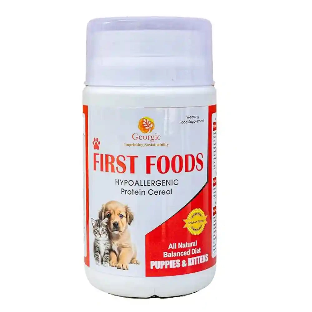 Georgic First Foods Hypoallergenic Protein Cereal Puppy Dog Supplement