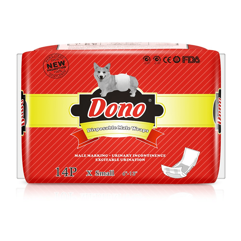 Dono Disposable Diapers for Male Pets