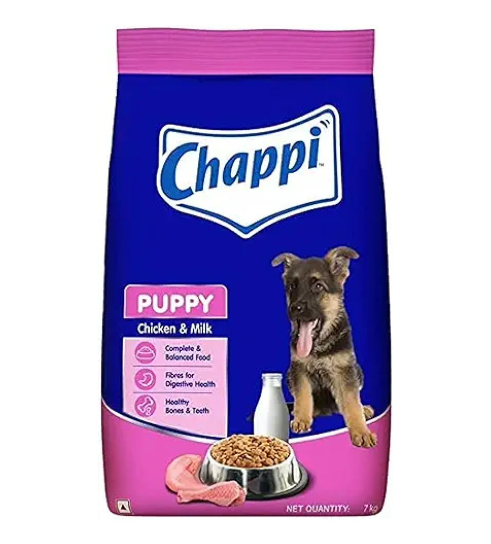 Chappi Chicken & Milk Dry Puppy Food (Limited Shelf Life)