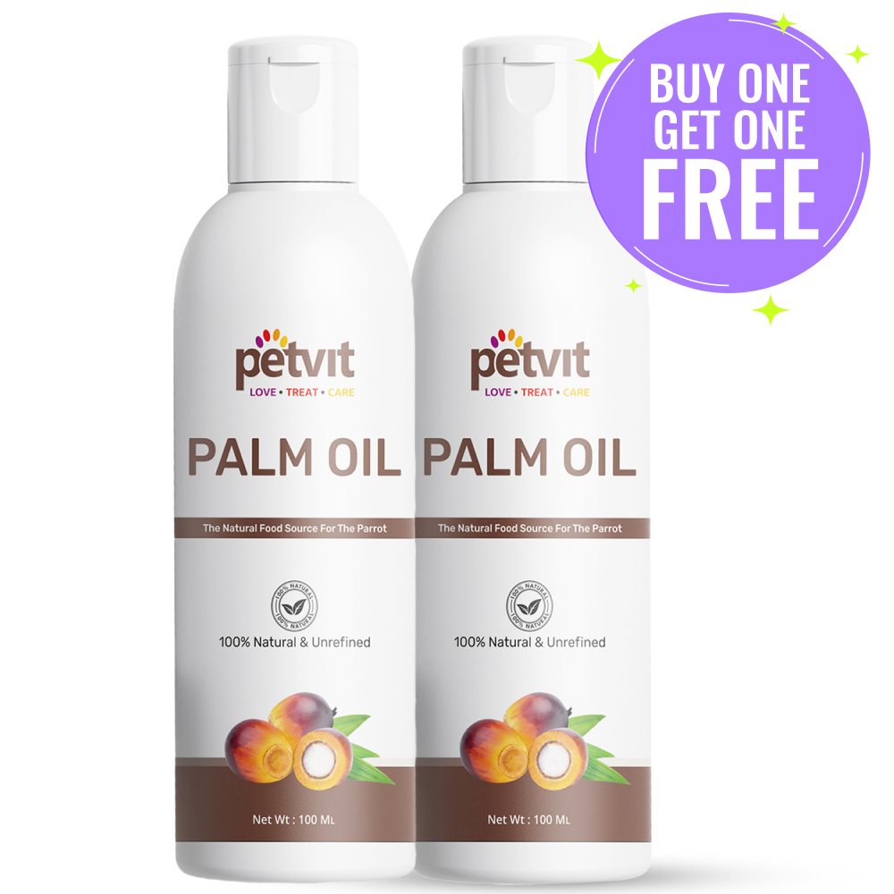 Petvit Palm Oil with Palm Fruit for Parrots (Buy 1 Get 1) (Limited Shelf Life)