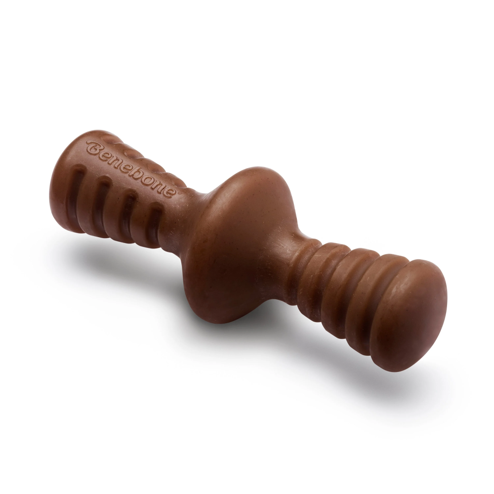 Benebone Bacon Flavored Zaggler Rolling Chew Toy for Dogs