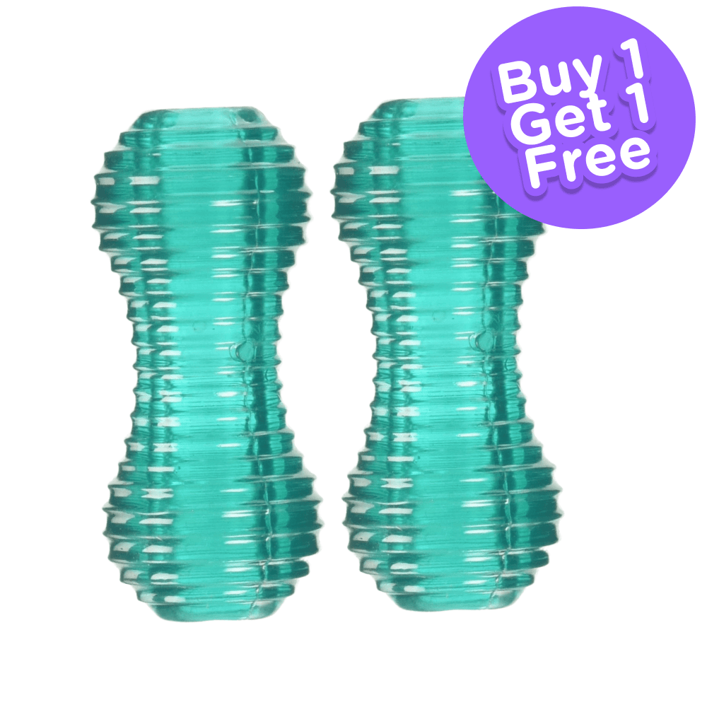 Glenand Active Tuff Dumbbell Chew Toy for Dogs (Buy 1 Get 1 Free)