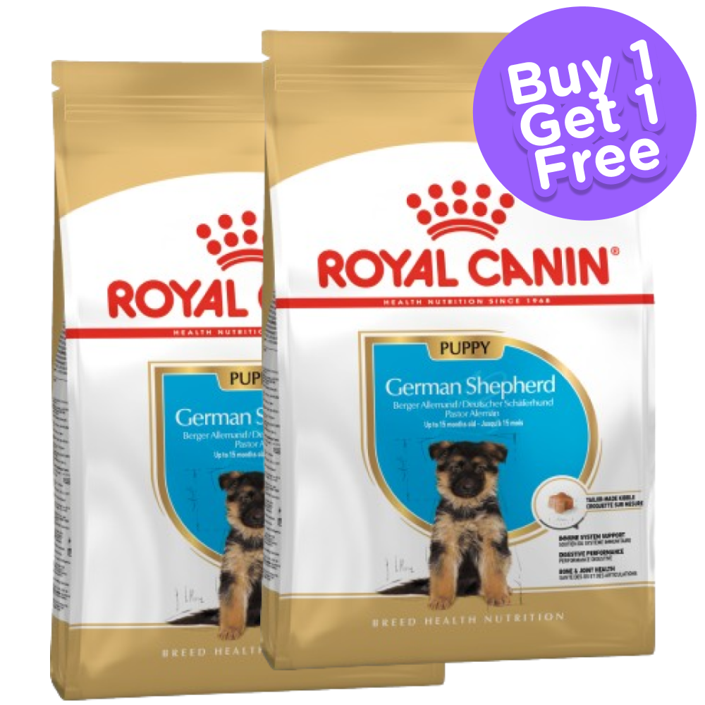 Royal Canin German Shepherd Puppy Dog Dry Food (Buy 1 Get 1) (Limited Shelf Life)