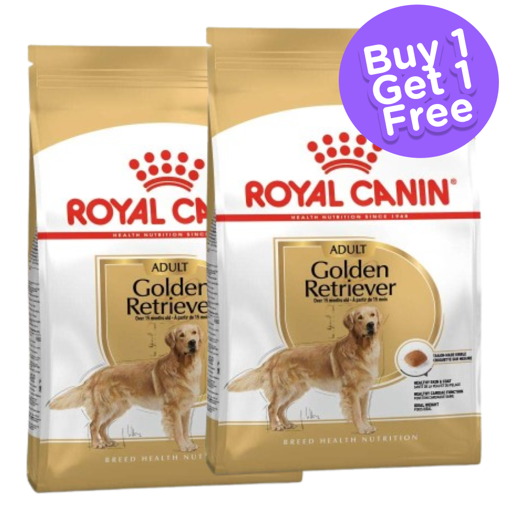 Royal Canin Golden Retriever Adult Dog Dry Food (Buy 1 Get 1) (Limited Shelf Life)
