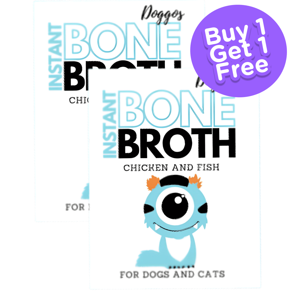 Doggos Instant Chicken Bone Broth with Fish for Cats and Dogs (Buy 1 Get 1 Free)