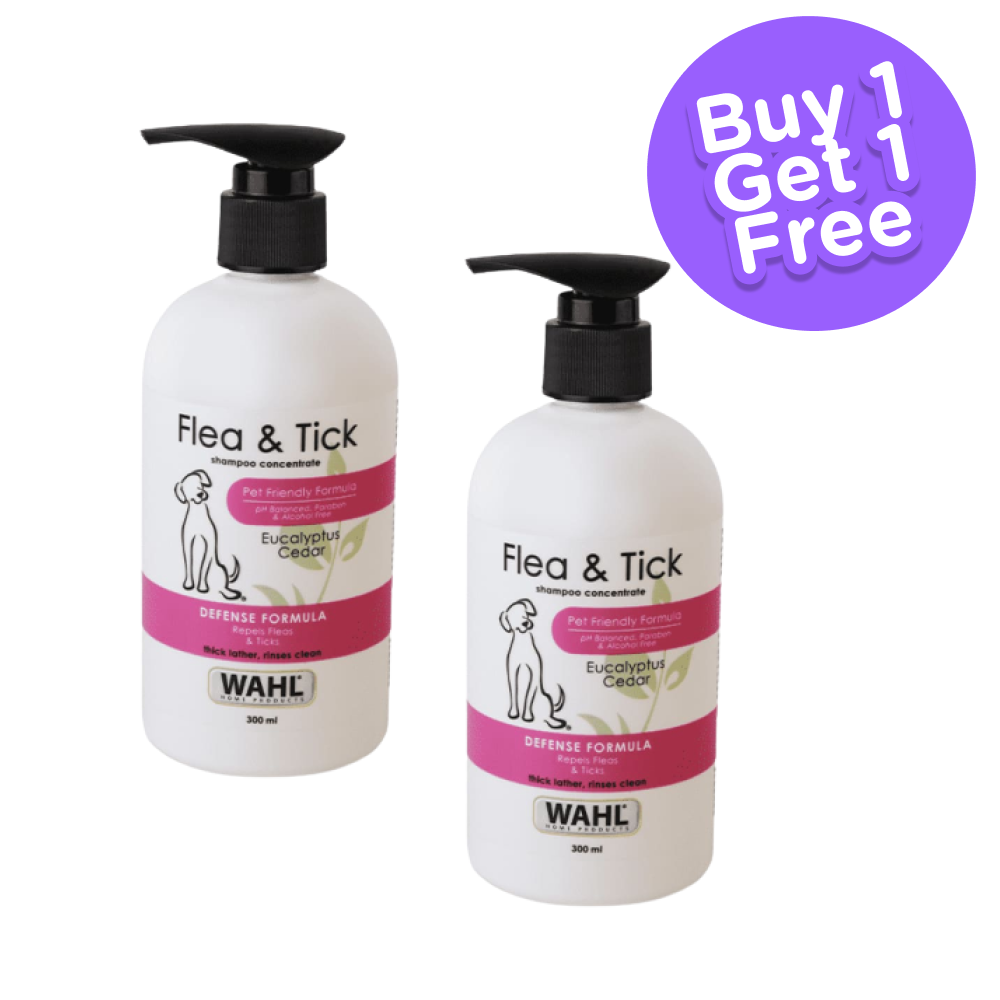 Wahl Flea and Tick Shampoo for Dogs (Buy 1 Get 1 Free)