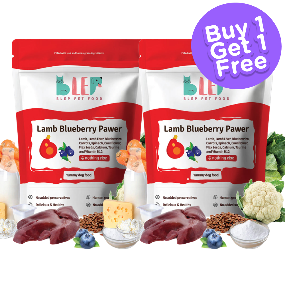 BLEP Lamb Blueberry Pawer Dog Wet Food (300g) (Buy 1 Get 1) (Limited Shelf Life)