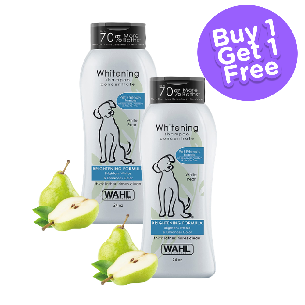 Wahl Whitening Shampoo for Dogs (Buy 1 Get 1 Free)