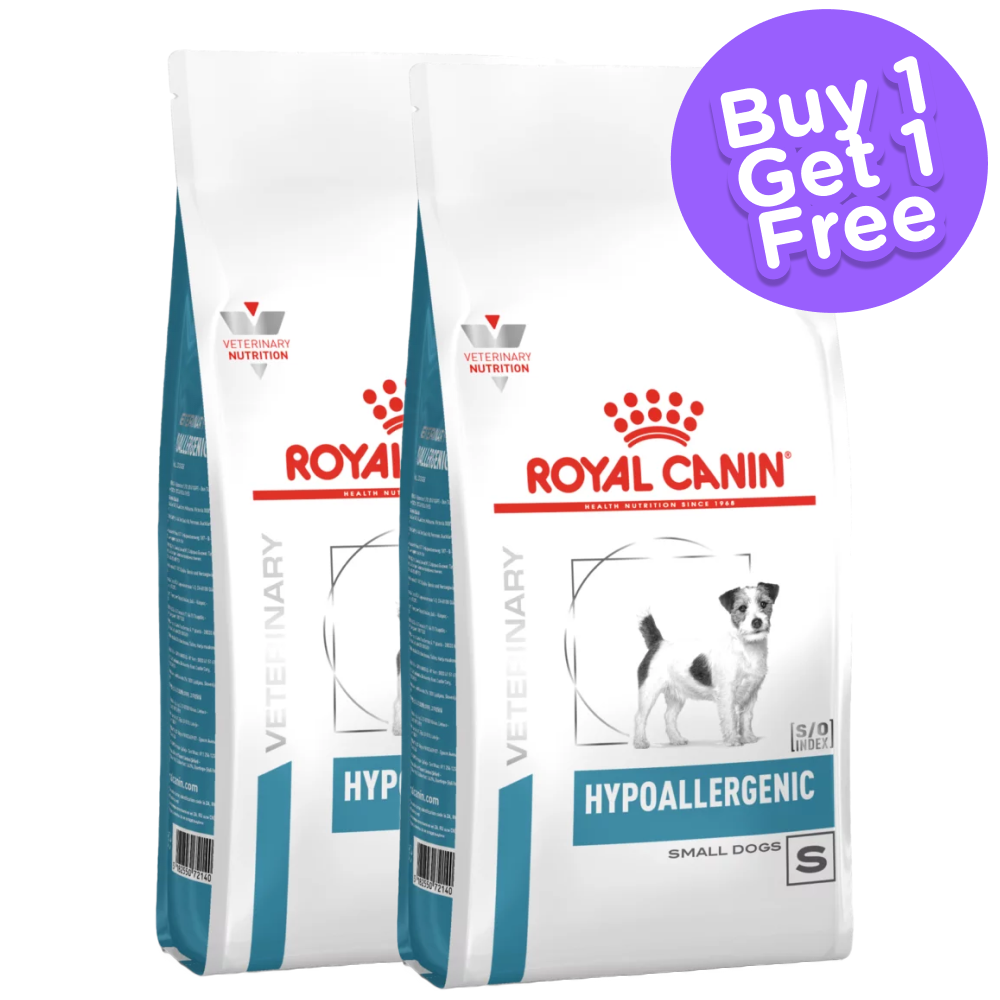 Royal Canin Hypoallergenic for Small Dog Dry Food (Limited Shelf Life) (Buy 1 Get 1)