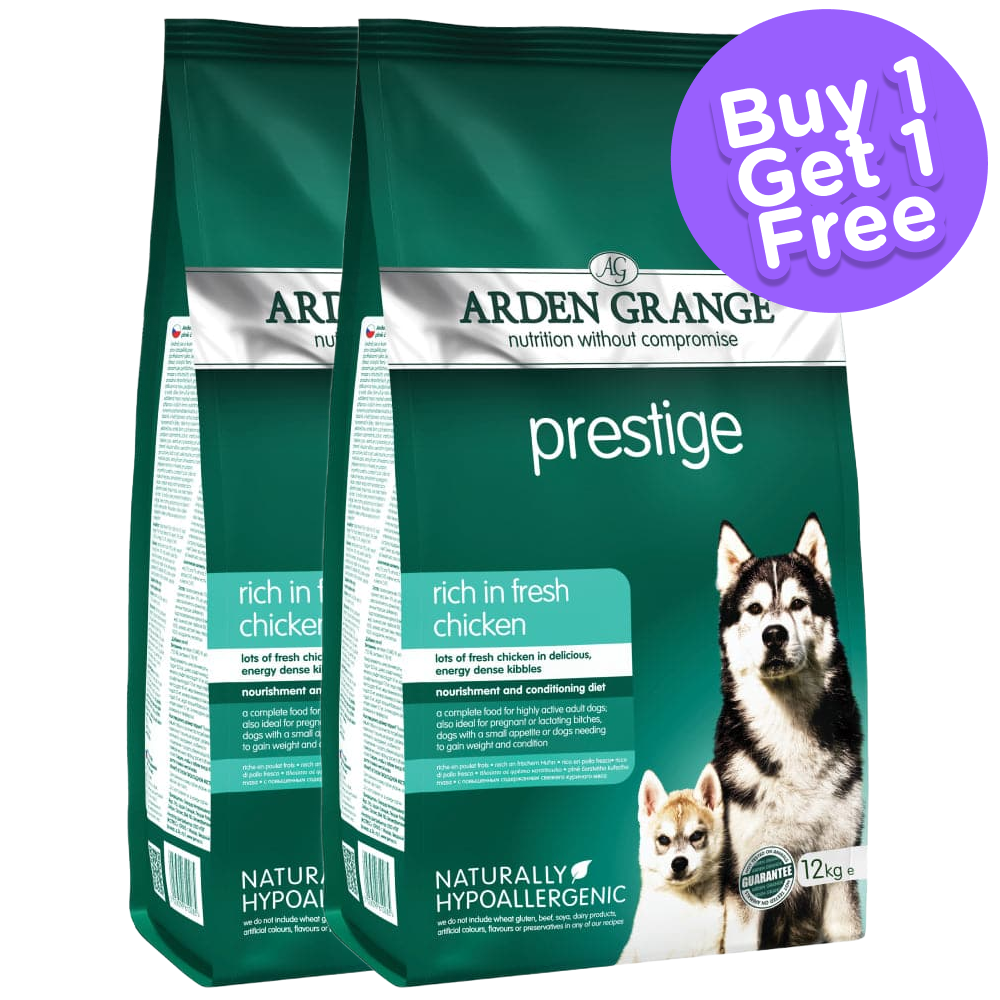Arden Grange Adult Prestige Dog Dry Food | Fresh Chicken (Limited Shelf Life) (Buy 1 Get 1)