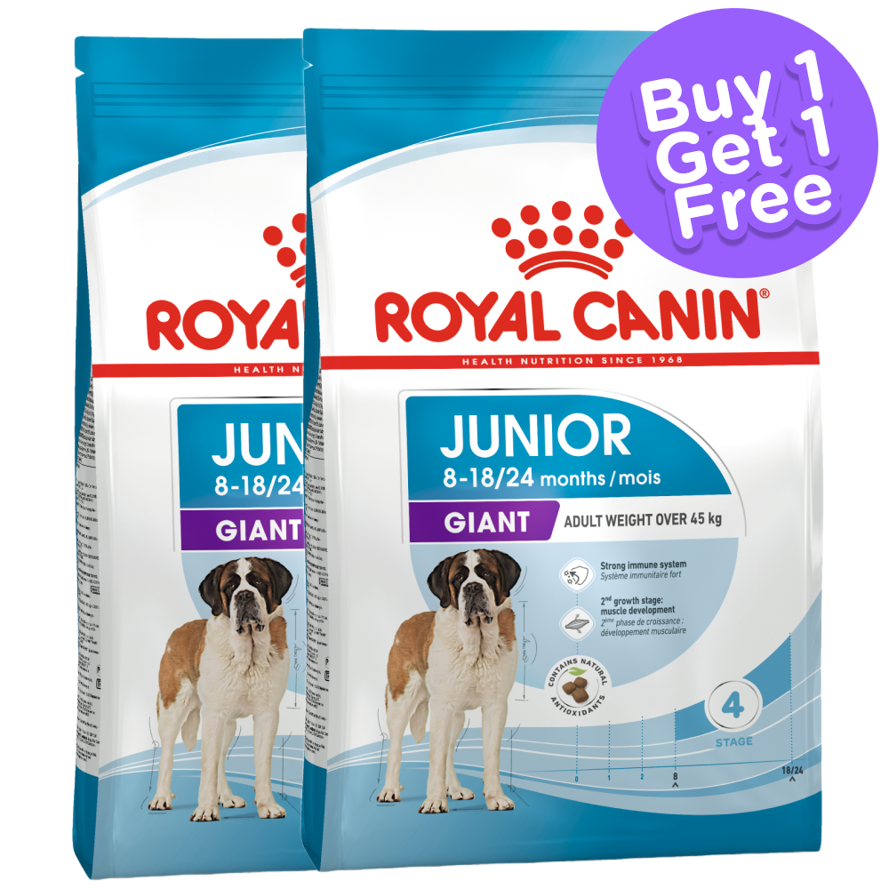 Royal Canin Giant Junior Dog Dry Food (Limited Shelf Life) (Buy 1 Get 1)