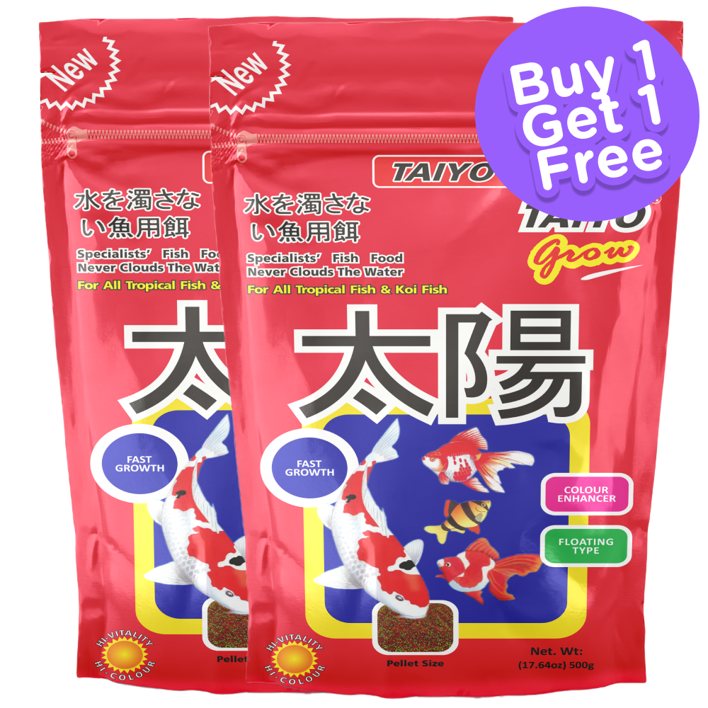 Taiyo Grow Fish Food (Limited Shelf Life) (Buy 1 Get 1)