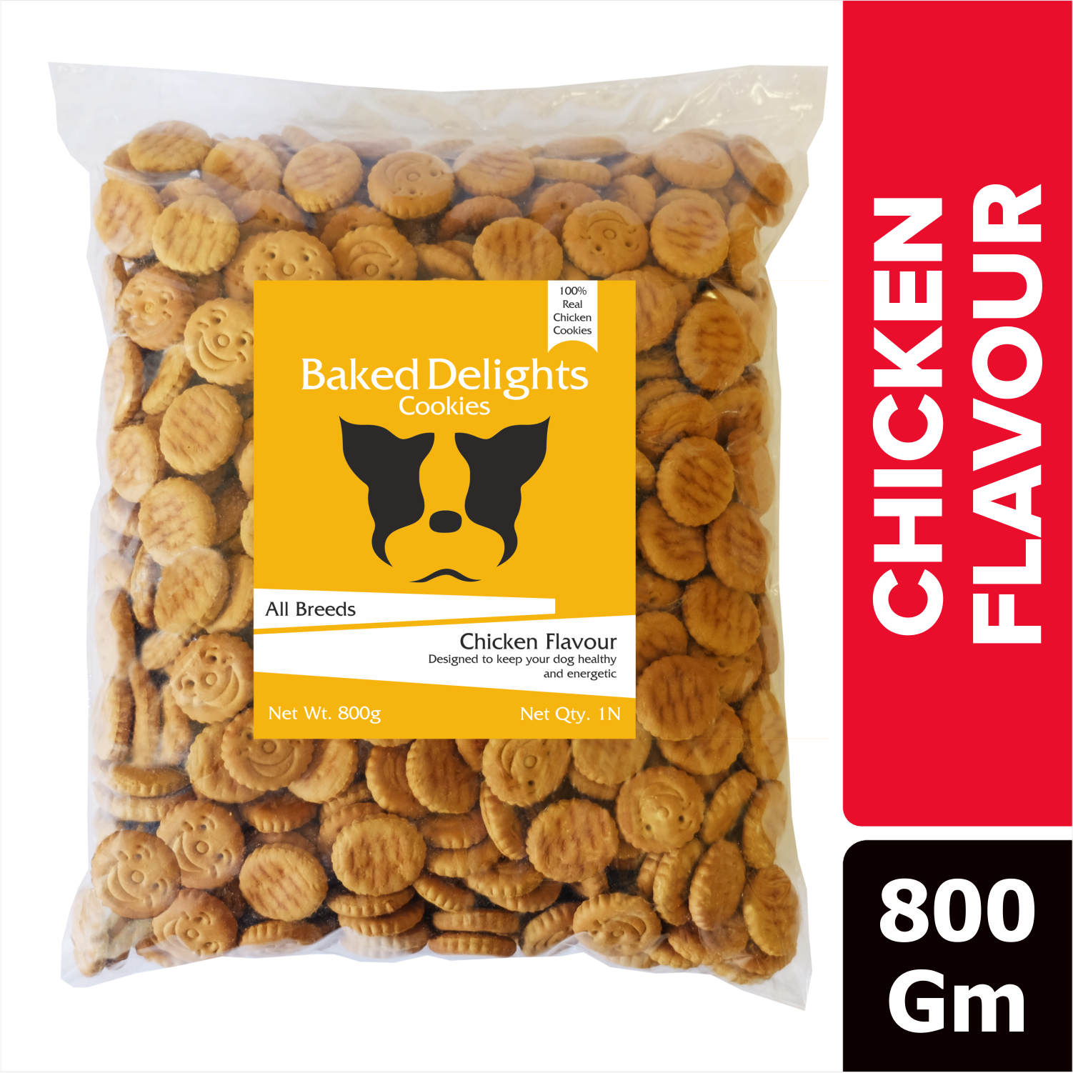 Drools Baked Delight Round Shaped Dog Treats
