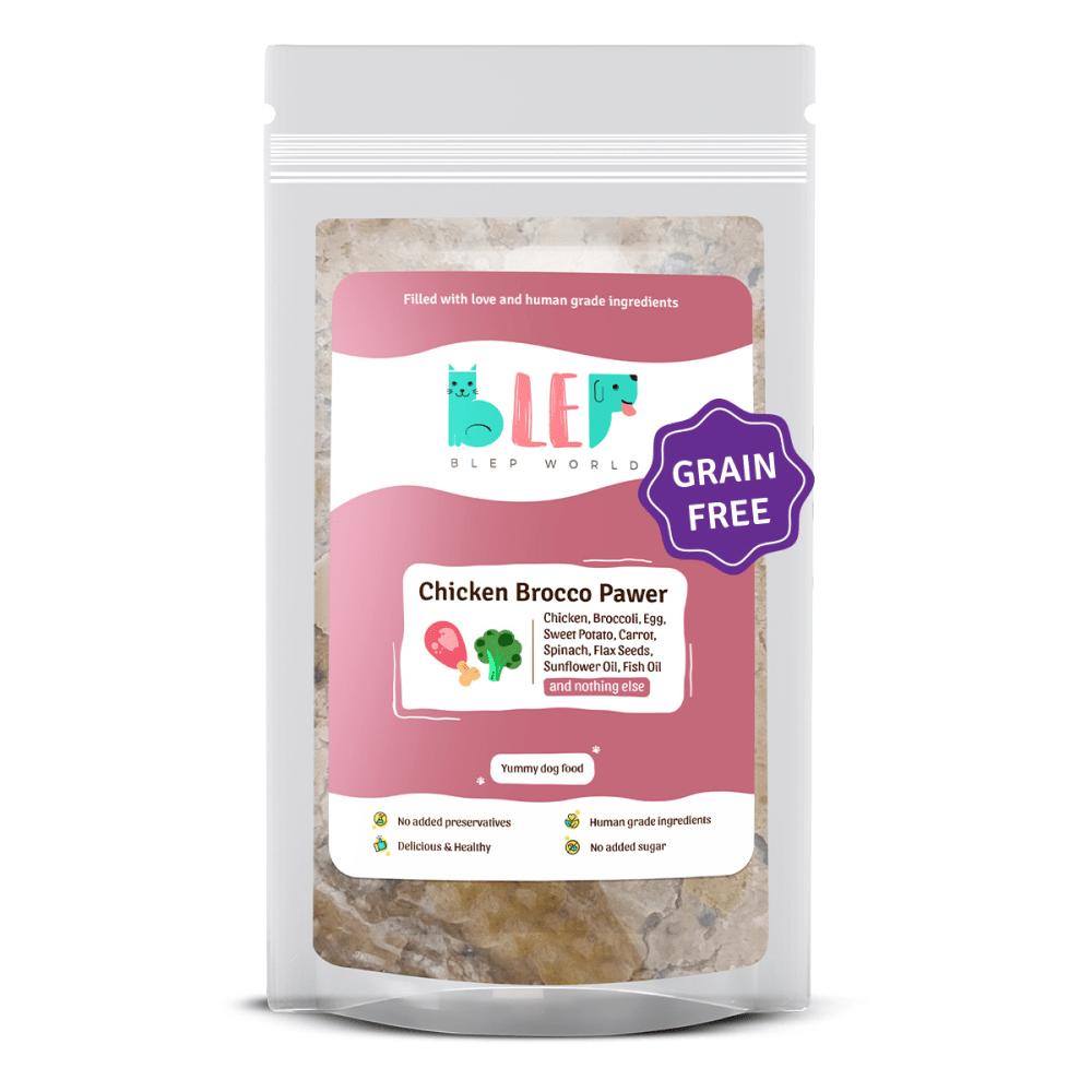 BLEP Chicken Brocco Pawer Dog Wet Food (100g) (Limited Shelf Life)