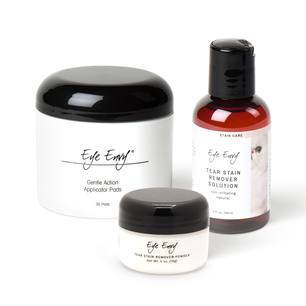 Eye Envy Tear Stain Remover Starter Kit for Cats
