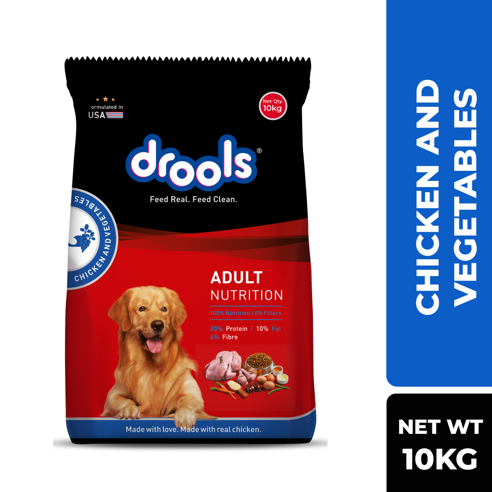 Drools Chicken and Veg Adult Dog Dry Food