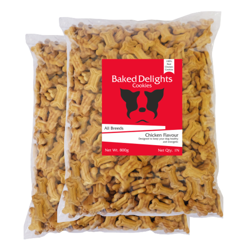 Drools Baked Delight Bone Shaped Dog Treats