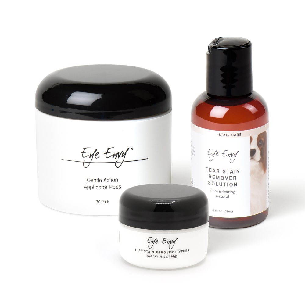 Eye Envy Tear Stain Remover Starter Kit for Dogs