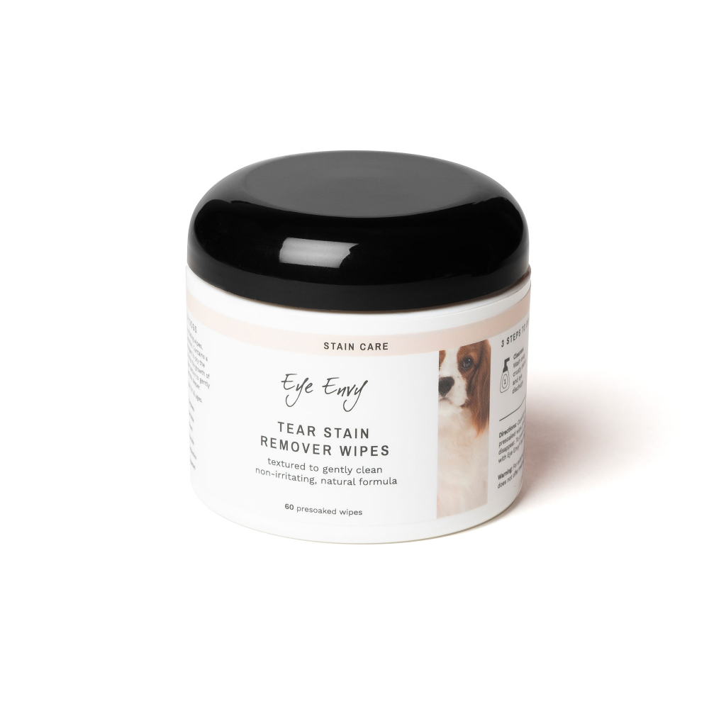 Eye Envy Tear Stain Remover Wipes for Dogs