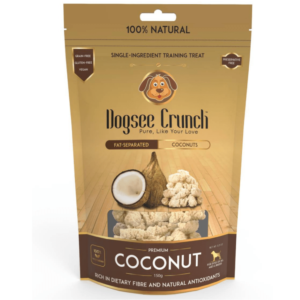 Dogsee Crunch Freeze Dried Coconut Dog Treats (Limited Shelf Life)