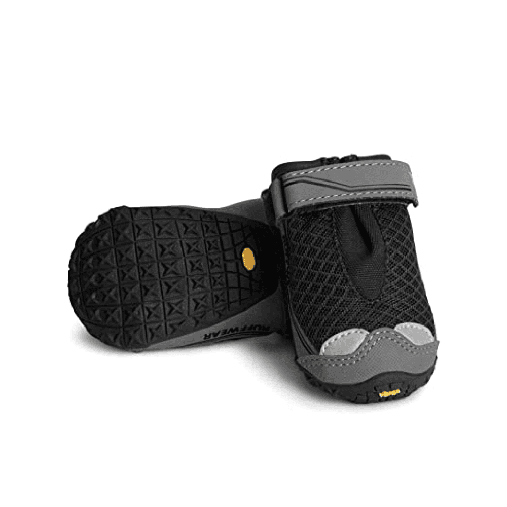 Ruffwear Grip Trex Shoes for Dogs (Obsidian Black Set of Four)