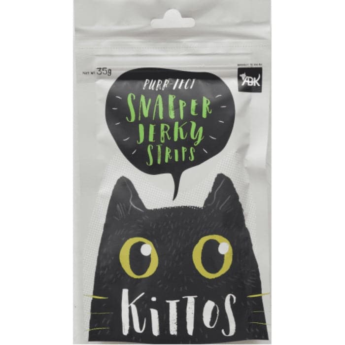 Kittos Purr Fect Snapper Jerky Strips Cat Treats (Sample)