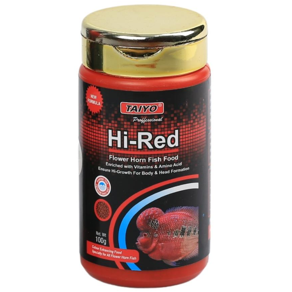 Taiyo Hi Red Flower Horn Fish Food (Limited Shelf Life)