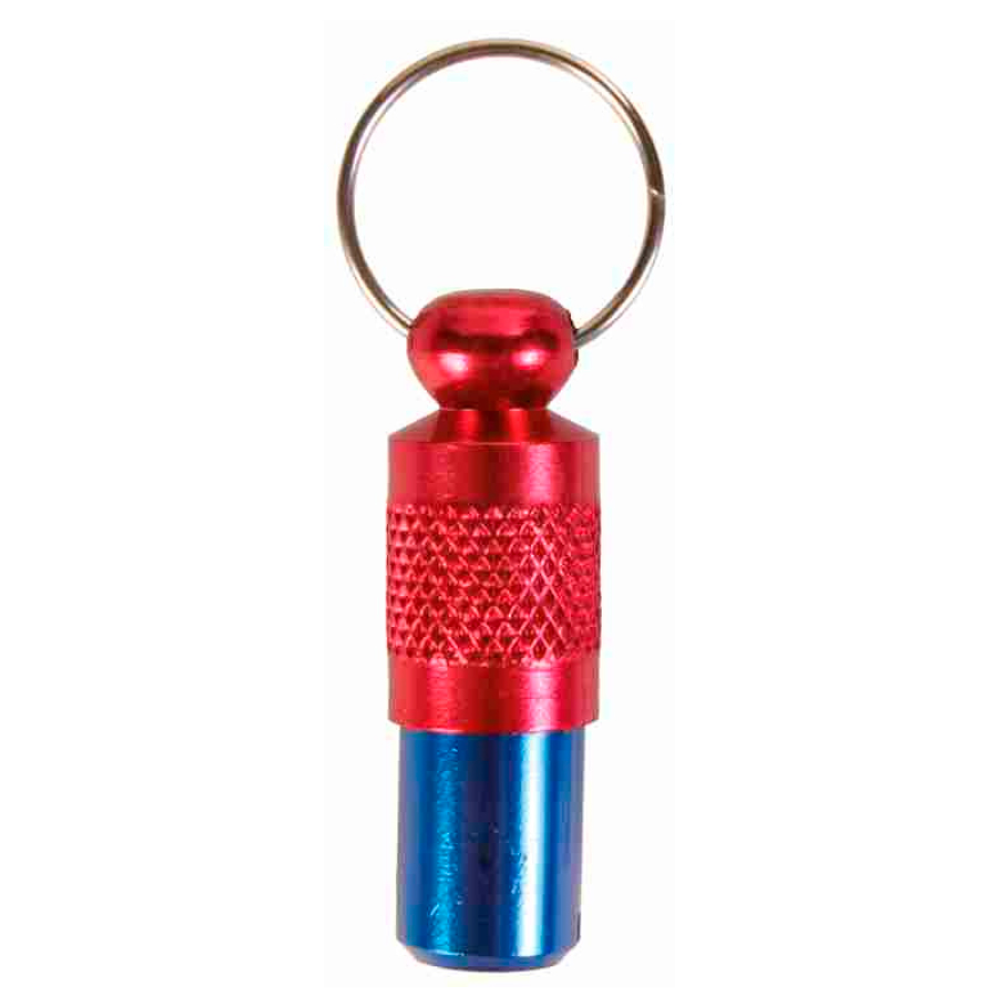 Trixie I.D. tag for Dogs and Cats (Blue/Red)(Pack of 1)