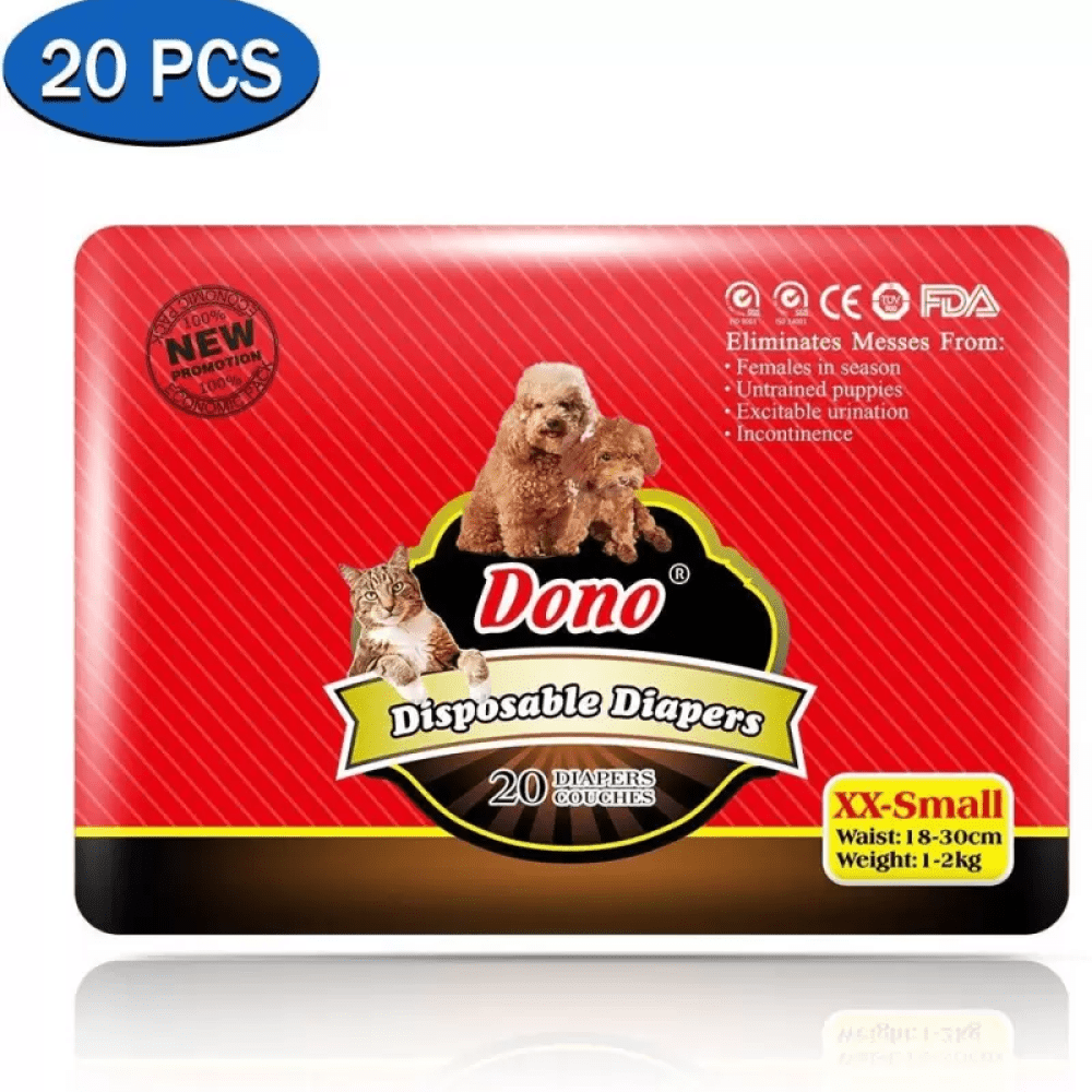 Dono Super Absorbent Disposable Diapers for Female Pets