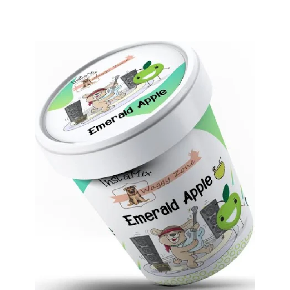 Waggy Zone Green Apple Ice Cream for Pets ((Limited Shelf Life)