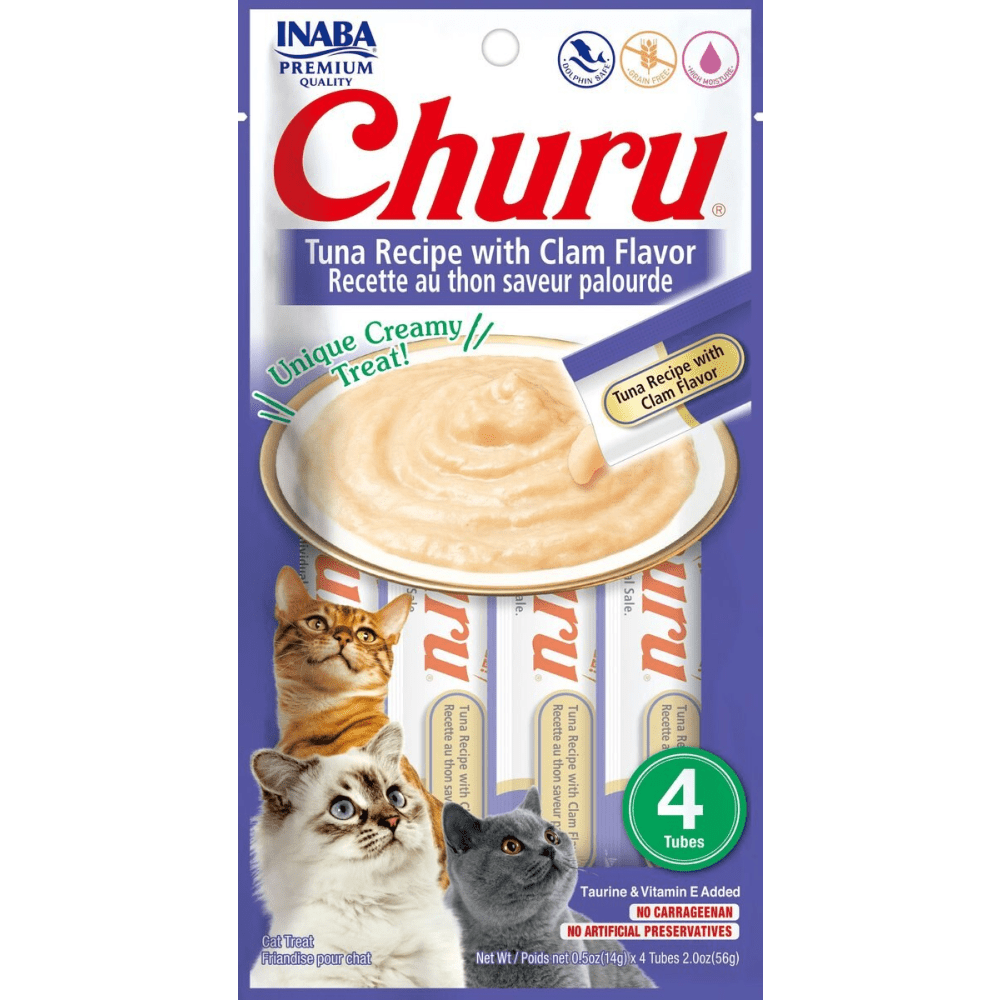 INABA Churu Tuna with Clam Cat Treats