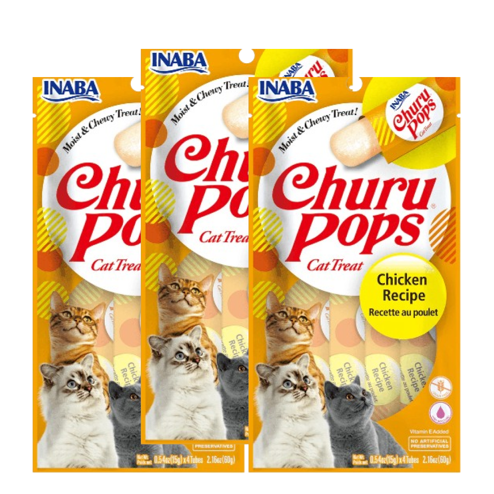 INABA Churu Pops Chicken Cat Treats