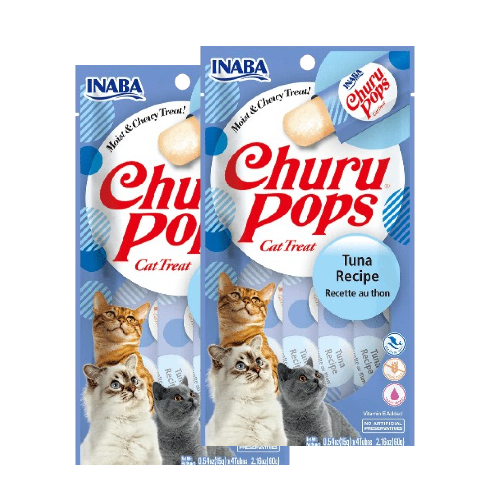 INABA Churu Pops Tuna Creamy Cat Treats