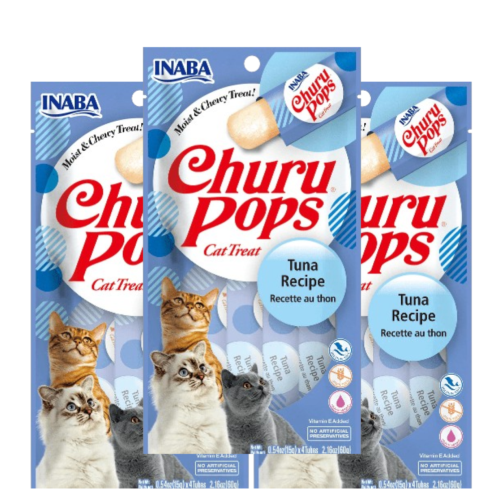INABA Churu Pops Tuna Creamy Cat Treats