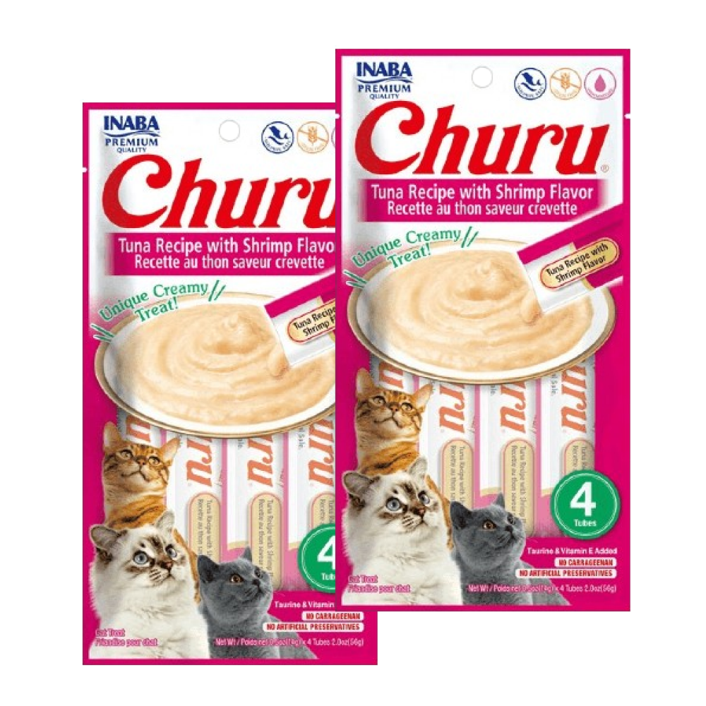 INABA Churu Tuna with Shrimp Cat Treats