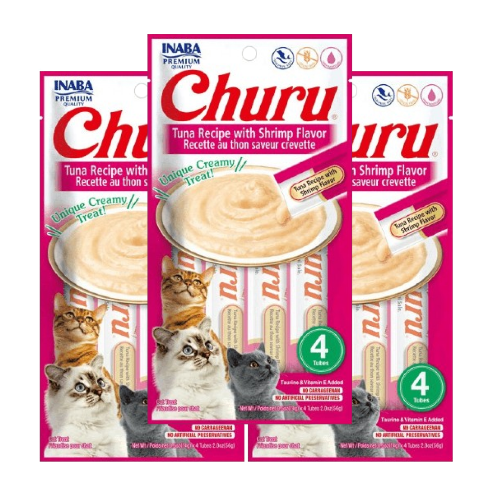 INABA Churu Tuna with Shrimp Cat Treats
